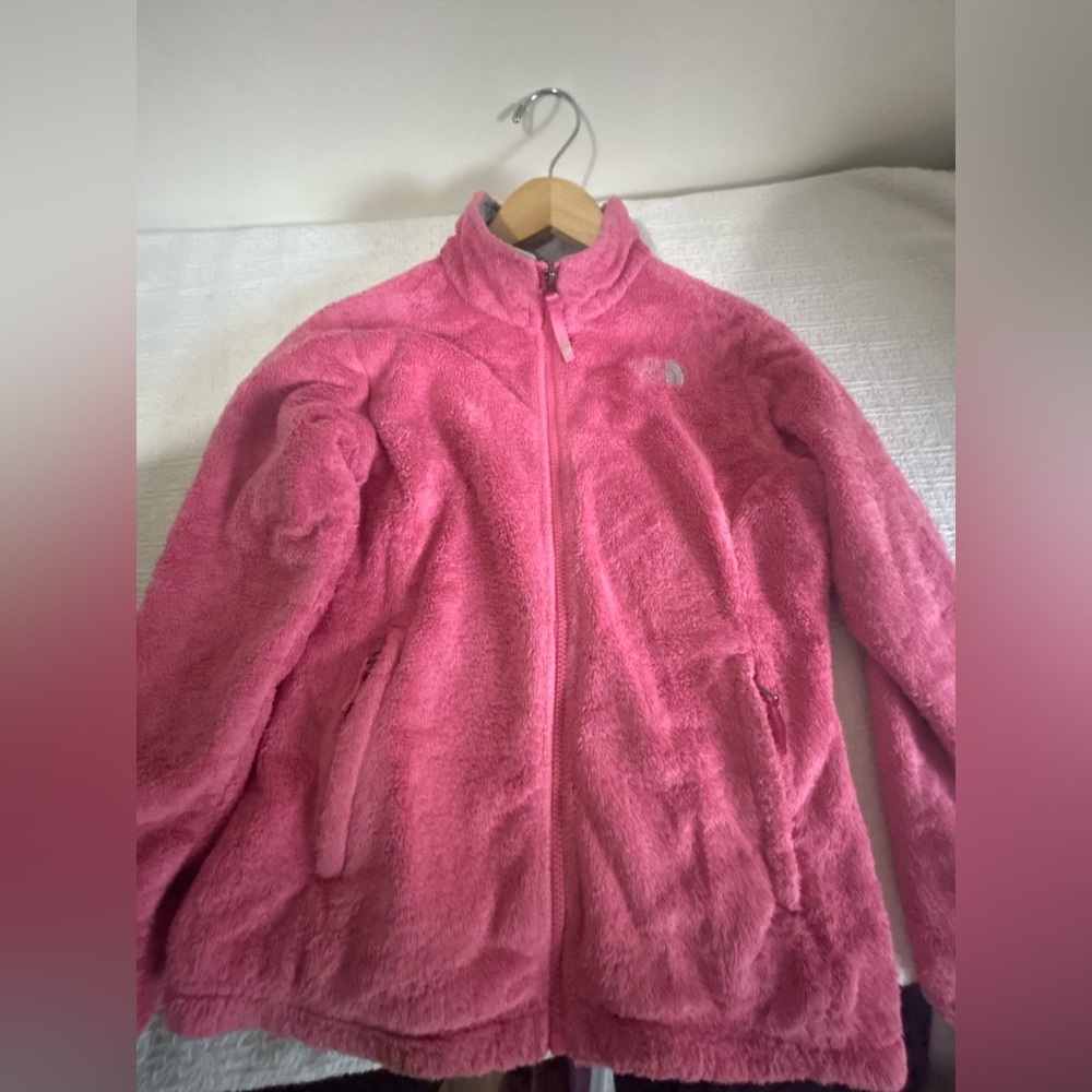 The North Face Kids Pink Fleece Jacket